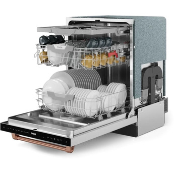 Thor DW24X8BA99RSG Gordon Ramsay Series 24 Inch Built-In Fully Integrated Dishwasher in Stainless Steel — thumbnail 7
