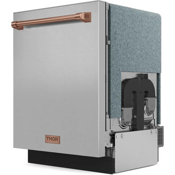 Thor DW24X8BA99RSG Gordon Ramsay Series 24 Inch Built-In Fully Integrated Dishwasher in Stainless Steel — thumbnail 8