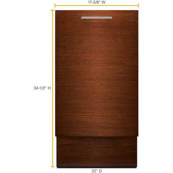 Whirlpool UDPS5118PP 18 Inch Fully Integrated Dishwasher Panel Ready — thumbnail 13
