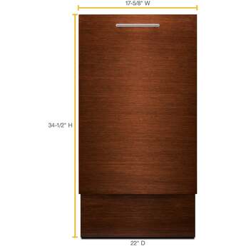 Whirlpool UDPS5118PP 18 Inch Fully Integrated Dishwasher Panel Ready — thumbnail 17
