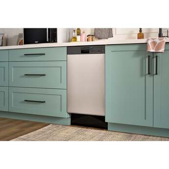 Whirlpool 18 Inch Built-In Diswasher With Stainless Steel Tub, Half Load Cycle, Triple Spray Arms And Front Controls: Stainless Steel — thumbnail 8