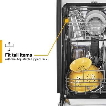 Whirlpool WDPS5118PW 18 Inch Compact Dishwasher White — thumbnail 13