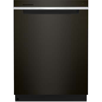 Whirlpool WDPS7024RV 24 Inch Stainless Steel Tub Dishwasher Black Stainless Steel