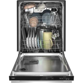 Whirlpool WDPS7024RV 24 Inch Stainless Steel Tub Dishwasher Black Stainless Steel — thumbnail 11