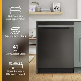 Whirlpool WDPS7024RV 24 Inch Stainless Steel Tub Dishwasher Black Stainless Steel — thumbnail 38