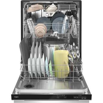 Whirlpool WDPS7024RV 24 Inch Stainless Steel Tub Dishwasher Black Stainless Steel — thumbnail 42