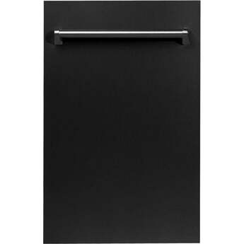Z Line ZLINE DWBLM18 18 Inch Black Matte Built In Fully Integrated Dishwasher