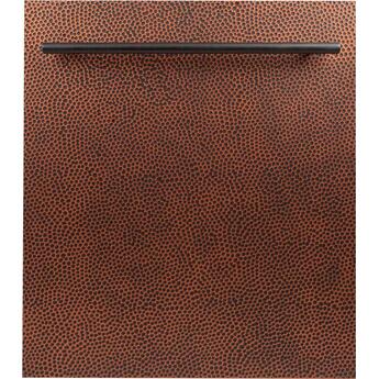 Z Line ZLINE DWHH24 24 Inch Hammered Copper Built In Fully Integrated Dishwasher