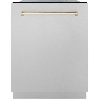 Z Line ZLINE DWMTZSN24G  Autograph Edition Series 24 Inch DuraSnow Stainless Steel Buil