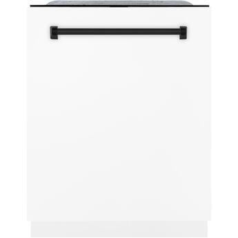 Z Line ZLINE DWMTZWM24MB Autograph Edition Series 24 Inch White Matte Built-In Fully I