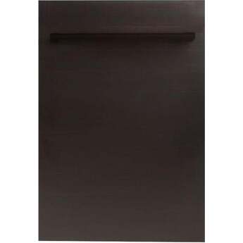 Z Line ZLINE DWORBH18 18 Inch Oil Rubbed Bronze Built In Fully Integrated Dishwasher