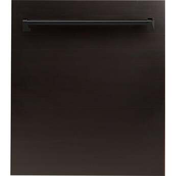 Z Line ZLINE DWORBH24 24 Inch Oil Rubbed Bronze Built In Fully Integrated Dishwasher