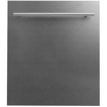 Z Line ZLINE DWSN24 24 Inch DuraSnow Stainless Steel Built-In Fully Integrated Dishwash