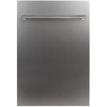Z Line ZLINE DWSNH18 18 Inch DuraSnow Stainless Steel Built-In Fully Integrated Dishwas
