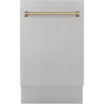 Z Line ZLINE DWVZ30418CB  Autograph Edition Series 18 Inch Stainless Steel Built-In Ful