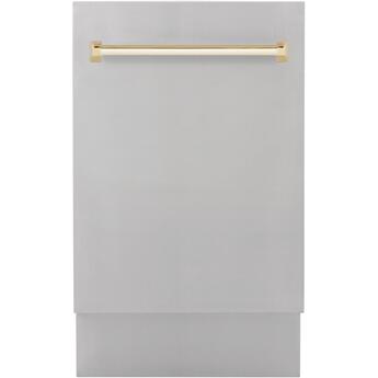 Z Line ZLINE DWVZ30418G  Autograph Edition Series 18 Inch Stainless Steel Built-In Full