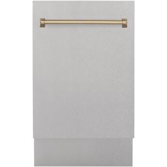 Z Line ZLINE DWVZSN18CB  Autograph Edition Series 18 Inch DuraSnow Stainless Steel Buil