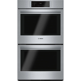 Bosch 800 Series 30" Stainless Steel Electric Double Wall Oven - Convection