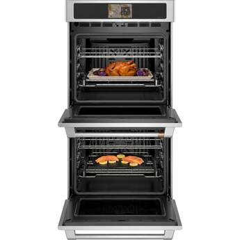 Cafe Professional Series 27 Inch Smart Built-In Convection Double Wall Oven: Stainless — thumbnail 3