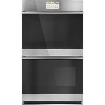 Cafe 30" Platinum Electric Double Wall Oven - Convection