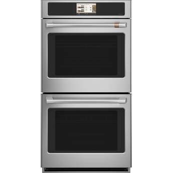 Cafe Professional Series 30 Inch Smart Built-In Convection Double Wall Oven: ...