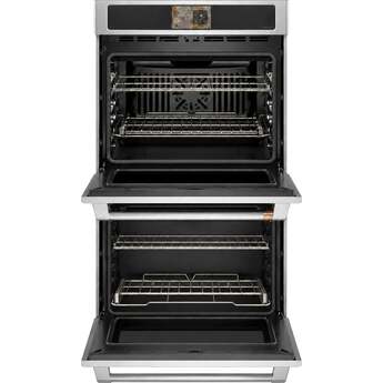 Cafe Professional Series 30 Inch Smart Built-In Convection Double Wall Oven: Stainless — thumbnail 2