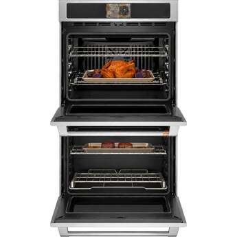 Cafe Professional Series 30 Inch Smart Built-In Convection Double Wall Oven: Stainless — thumbnail 3