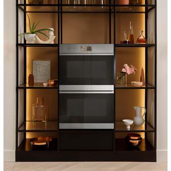 Cafe 30 Inch Smart Built-In Convection Double Wall Oven With In-Oven Camera And Voice-to-Open/Push-to-Open Door: Stainless — thumbnail 4