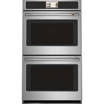 Cafe Professional Series 30 Inch Smart Built-In Convection Double Wall Oven w...