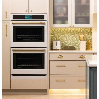 Cafe Professional Series 30 Inch Smart Built-In Convection Double Wall Oven with In-Oven Camera: Matte White — thumbnail 5