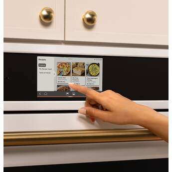 Cafe Professional Series 30 Inch Smart Built-In Convection Double Wall Oven with In-Oven Camera: Matte White — thumbnail 7