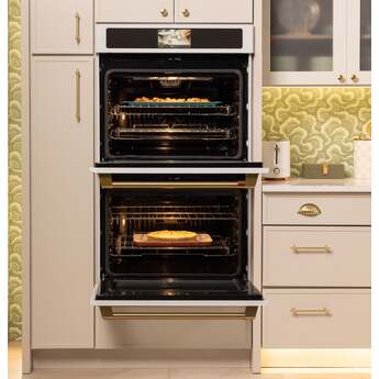 Cafe Professional Series 30 Inch Smart Built-In Convection Double Wall Oven with In-Oven Camera: Matte White — thumbnail 8