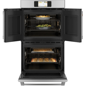 Cafe Professional 30" Stainless Steel French Door Double Wall Oven - Convection — thumbnail 25