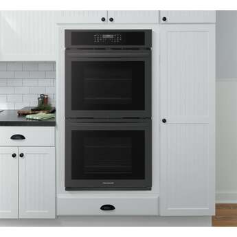 Frigidaire 27 Inch Double Electric Wall Oven: Black — thumbnail 2