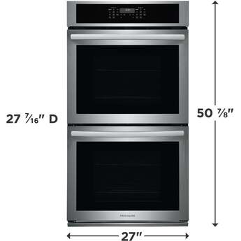 Frigidaire 27 Inch Double Electric Wall Oven: Stainless Steel — thumbnail 10