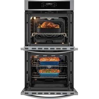 Frigidaire 27 Inch Double Electric Wall Oven: Stainless Steel — thumbnail 3