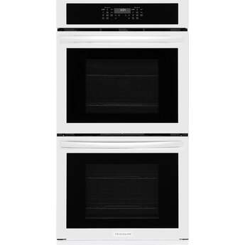 Frigidaire 27 Inch Double Electric Wall Oven: White