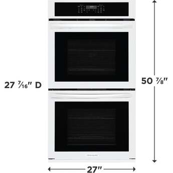Frigidaire 27 Inch Double Electric Wall Oven: White — thumbnail 10