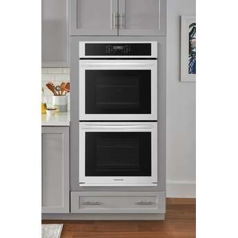 Frigidaire 27 Inch Double Electric Wall Oven: White — thumbnail 5