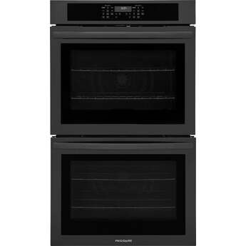 Frigidaire 30 Inch Built-In Double Electric Wall Oven: Black