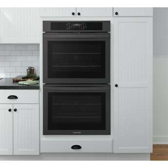 Frigidaire 30 Inch Built-In Double Electric Wall Oven: Black — thumbnail 2
