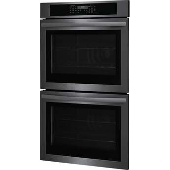 Frigidaire 30 Inch Built-In Double Electric Wall Oven: Black Stainless Steel — thumbnail 3