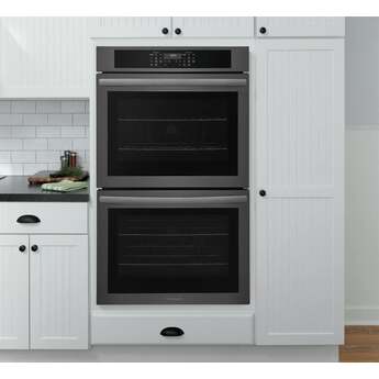 Frigidaire 30 Inch Built-In Double Electric Wall Oven: Black Stainless Steel — thumbnail 6