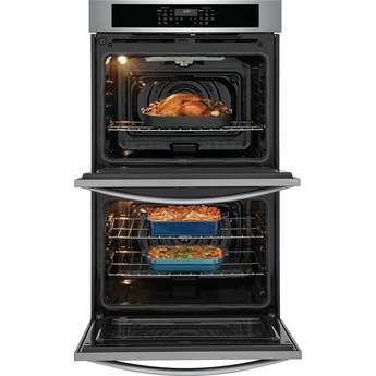 Frigidaire 30 Inch Built-In Double Electric Wall Oven: Stainless Steel — thumbnail 4
