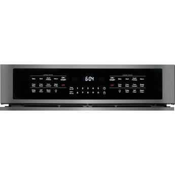 Frigidaire Gallery 27" 7.6 cu. ft. Black Stainless Steel Double Electric Wall Oven - Convection — thumbnail 5