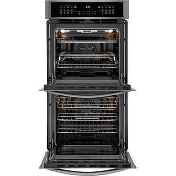 Frigidaire Gallery 27" 7.6 cu. ft. Black Stainless Steel Double Electric Wall Oven - Convection — thumbnail 6