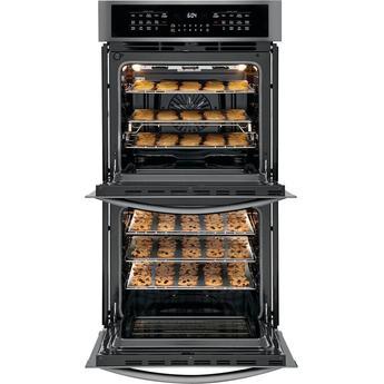 Frigidaire Gallery 27" 7.6 cu. ft. Black Stainless Steel Double Electric Wall Oven - Convection — thumbnail 7
