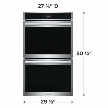 Frigidaire GCWD3070AF 30 Inch Double Wall Oven Smudge-Proof Stainless Steel — thumbnail 16
