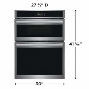 Frigidaire GCWM3070AF 30 Inch Combination Oven Smudge-Proof Stainless Steel — thumbnail 10