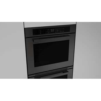 Fulgor Milano F7MDP30MB1 30 Inch Matteo 700 Series Convection Double Oven, Self Clean: Matte Matte Black — thumbnail 3